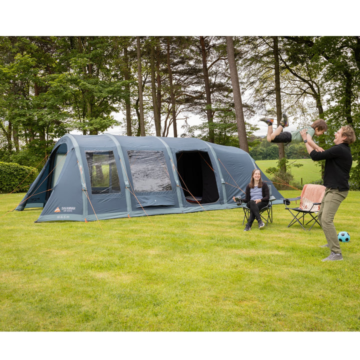 Vango AirBeam Savannah Air 600XL Tent lifestyle image