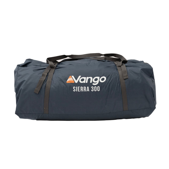 Compact carry bag for the Vango Sierra 300 Poled Tent, designed for easy transport and storage