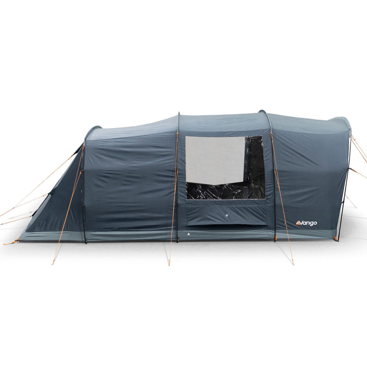 Side view of the Vango Sierra 500 Poled tent showcasing its multiple windows and durable construction for 5 people.