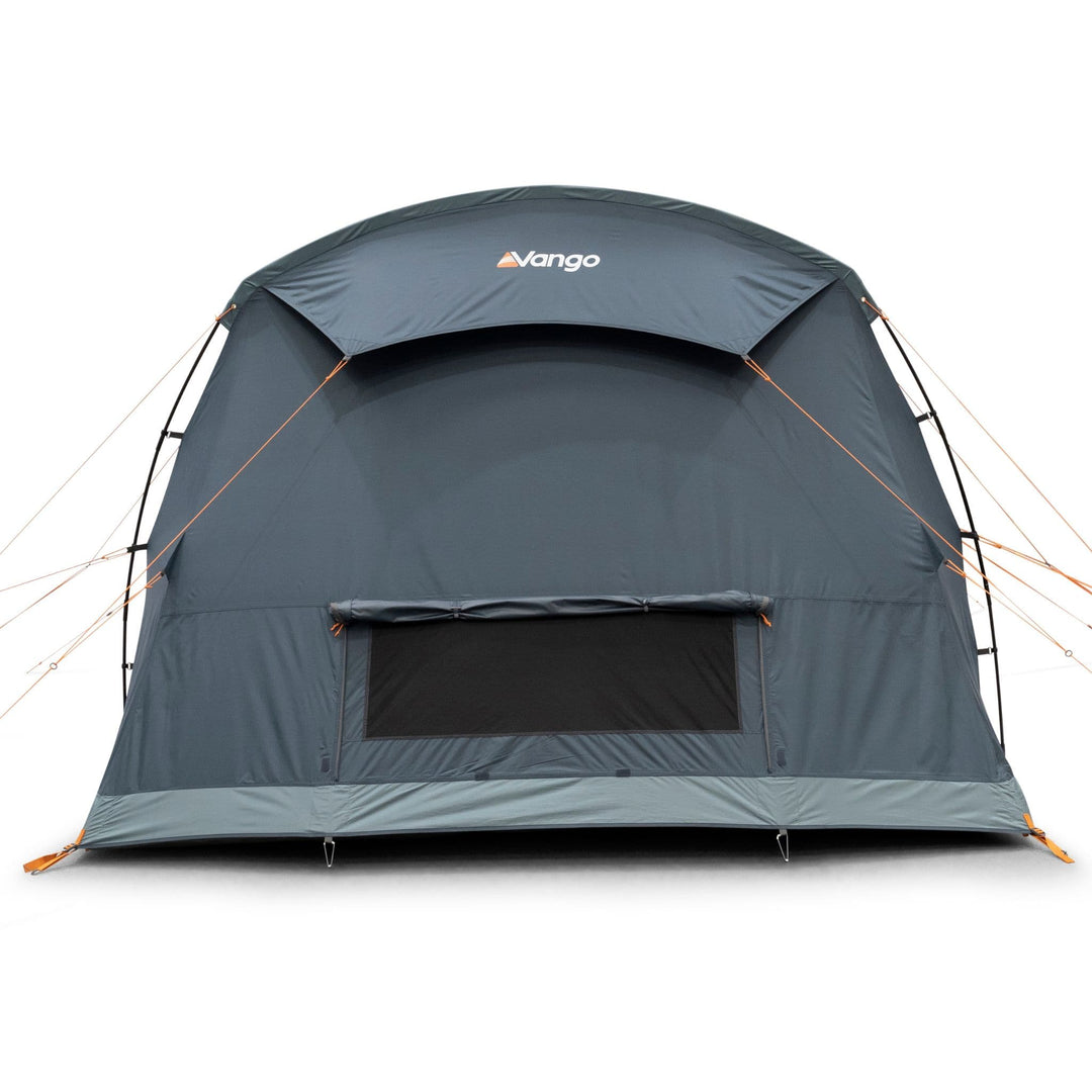 Vango Tacoma 400 Poled Tent rear view ventilation point open