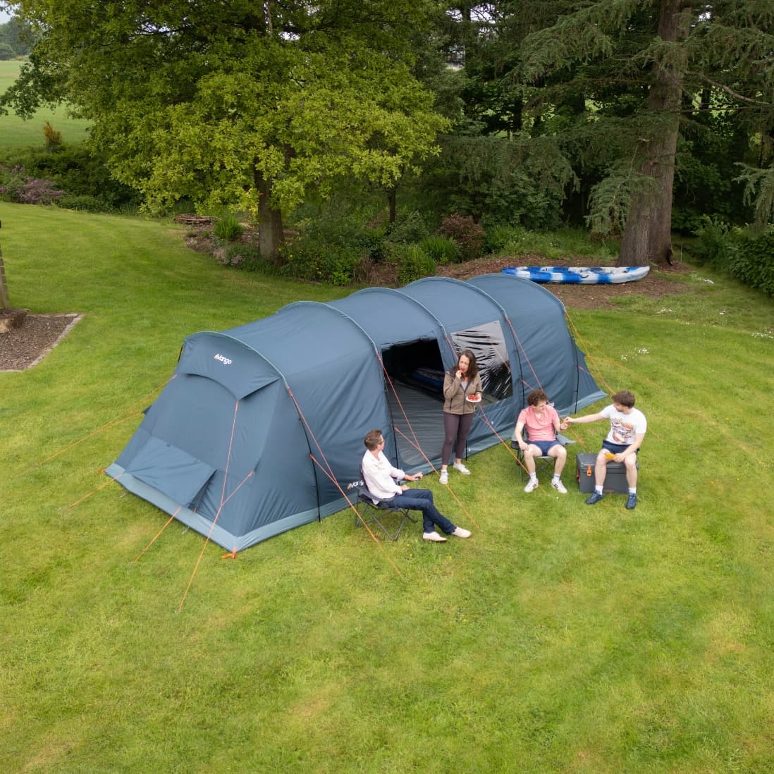 Vango Tacoma 800xl Poled Tent From above