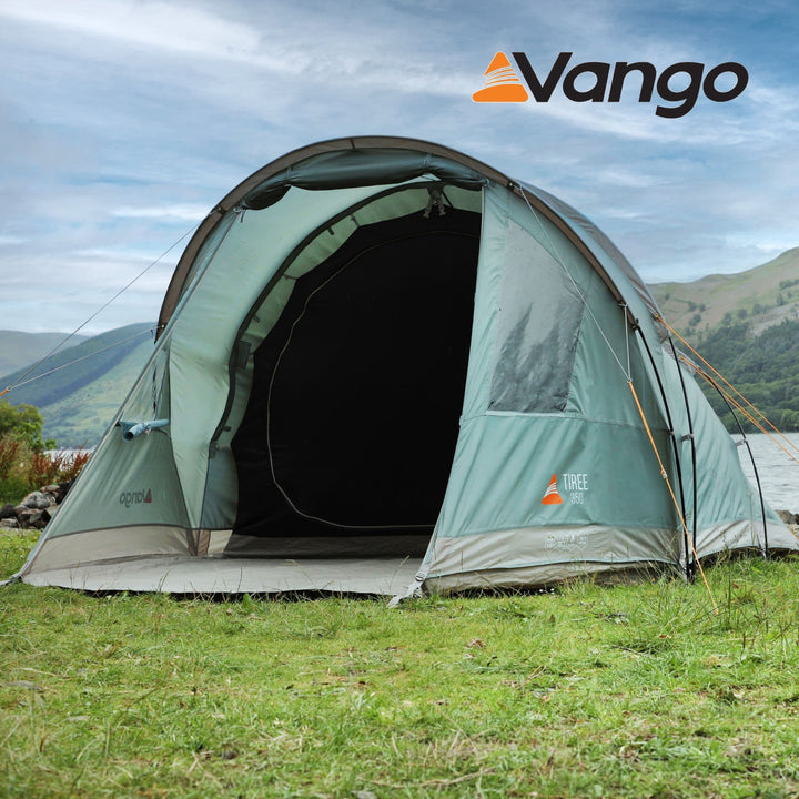 Vango Tiree 350 Poled Tent Front Door Open