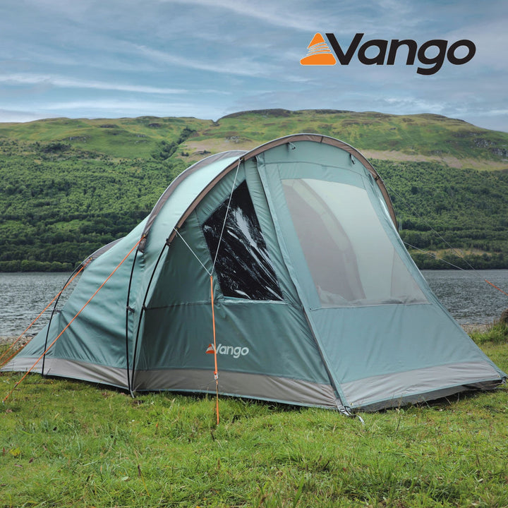 Vango Tiree 350 Poled Tent Side View Door Closed