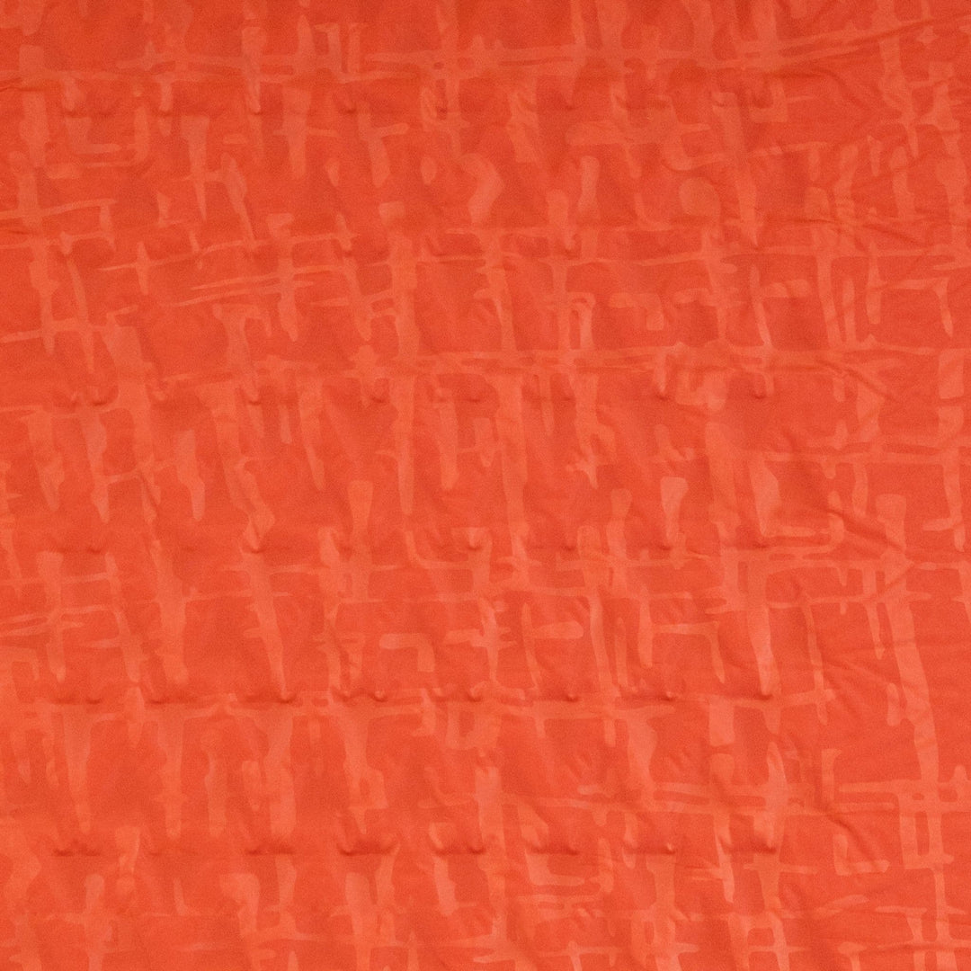 Close-up of the fabric pattern on the Vango Trek Pro 5 Standard trekking mat, highlighting durable and non-slip material for camping.