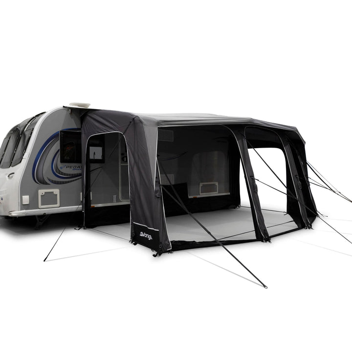 Vango Tuscany Pro Air 500 Caravan Awning with doors open