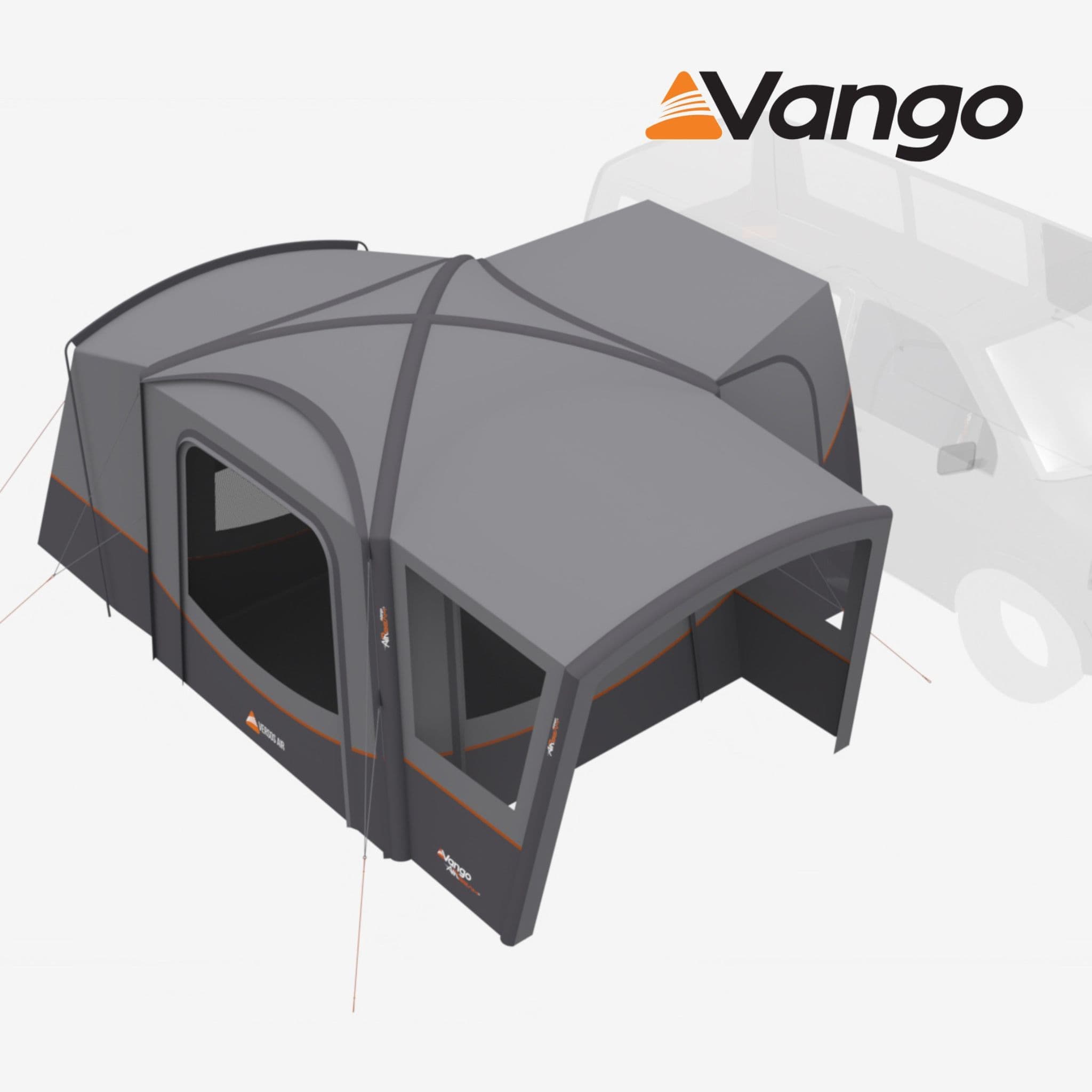 Vango air awning top bedroom