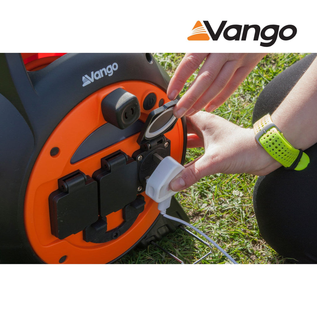 Vango Voltaic Roll Away Mobile Camping Mains Kit Plug Socket