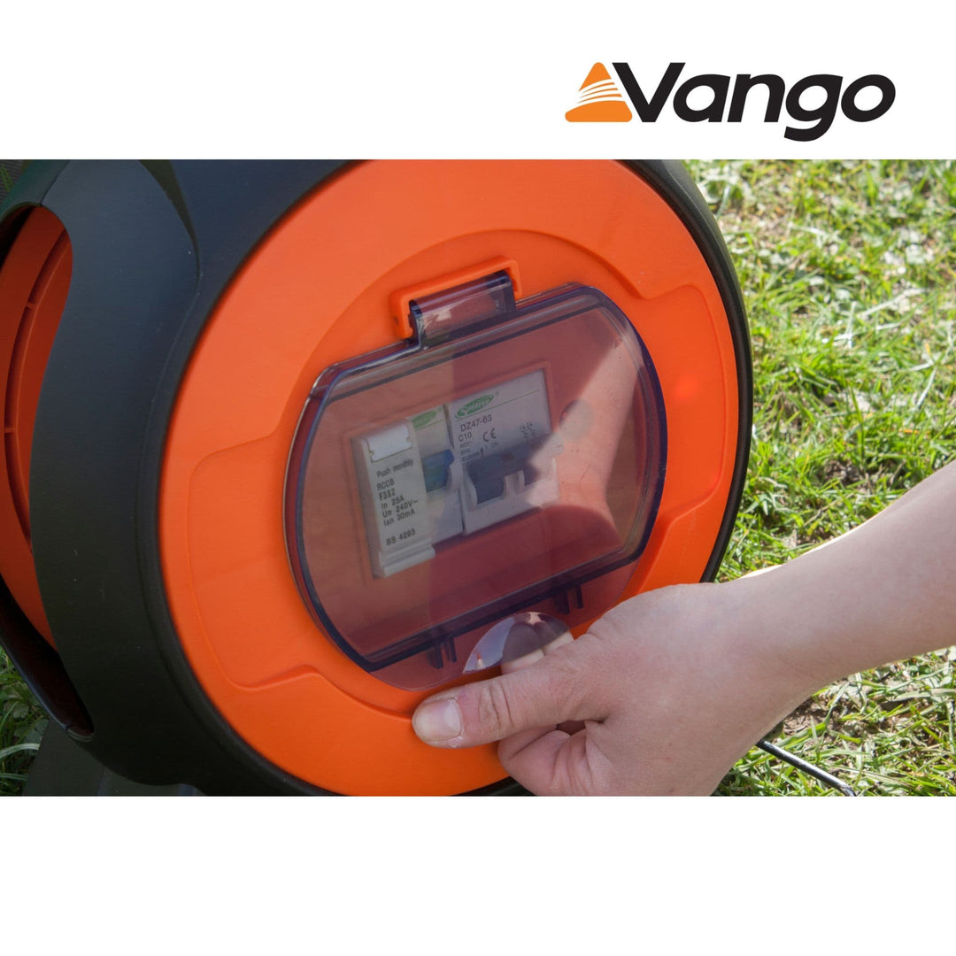 Vango Voltaic Roll Away Mobile Camping Mains Kit Trip Switches