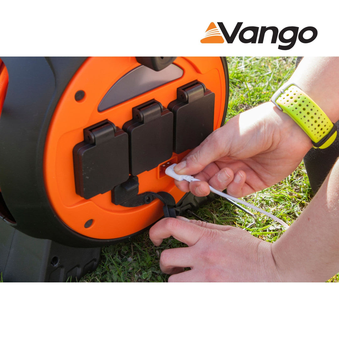 Vango Voltaic Roll Away Mobile Camping Mains Kit USB Points