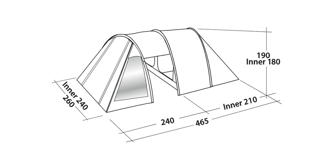 galaxy 400 tent Easy Camp Tent Galaxy 400 Tent (Steel Blue) – WM Camping