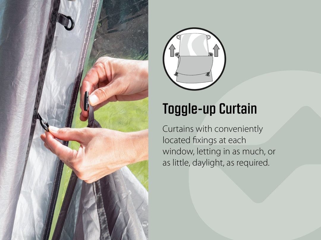 Outwell Toggle up curtain