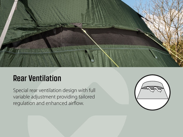 Outwell rear ventilation