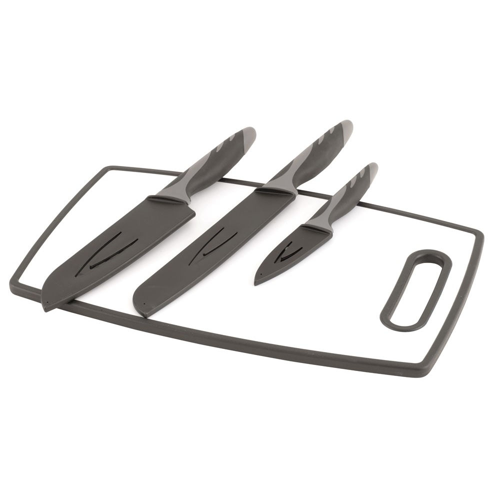 Outwell Caldas Knife Set w/Cutting Board