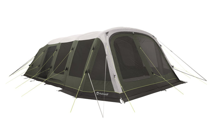Outwell Queensdale 8PA Tent Front view zip closed